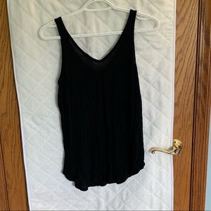 Garage Black Tank Top, size small